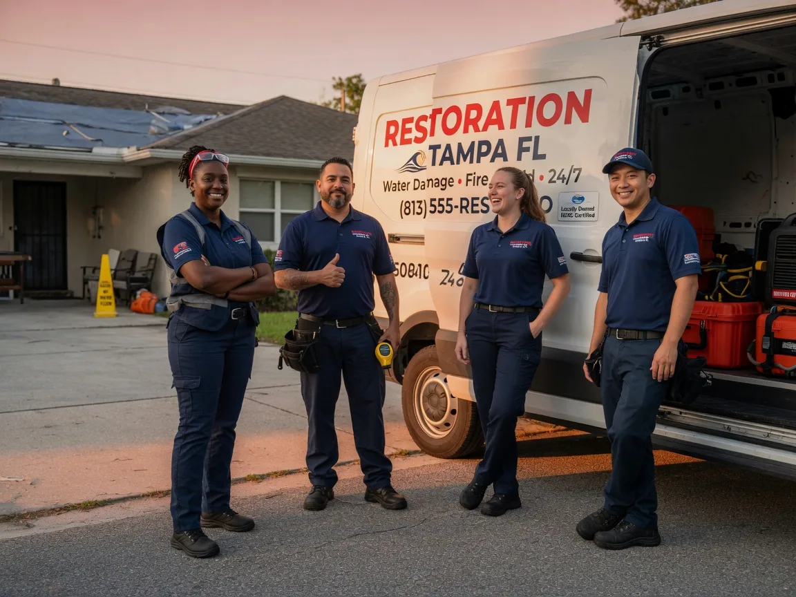 Water Damage Restoration company in Streetman, TX